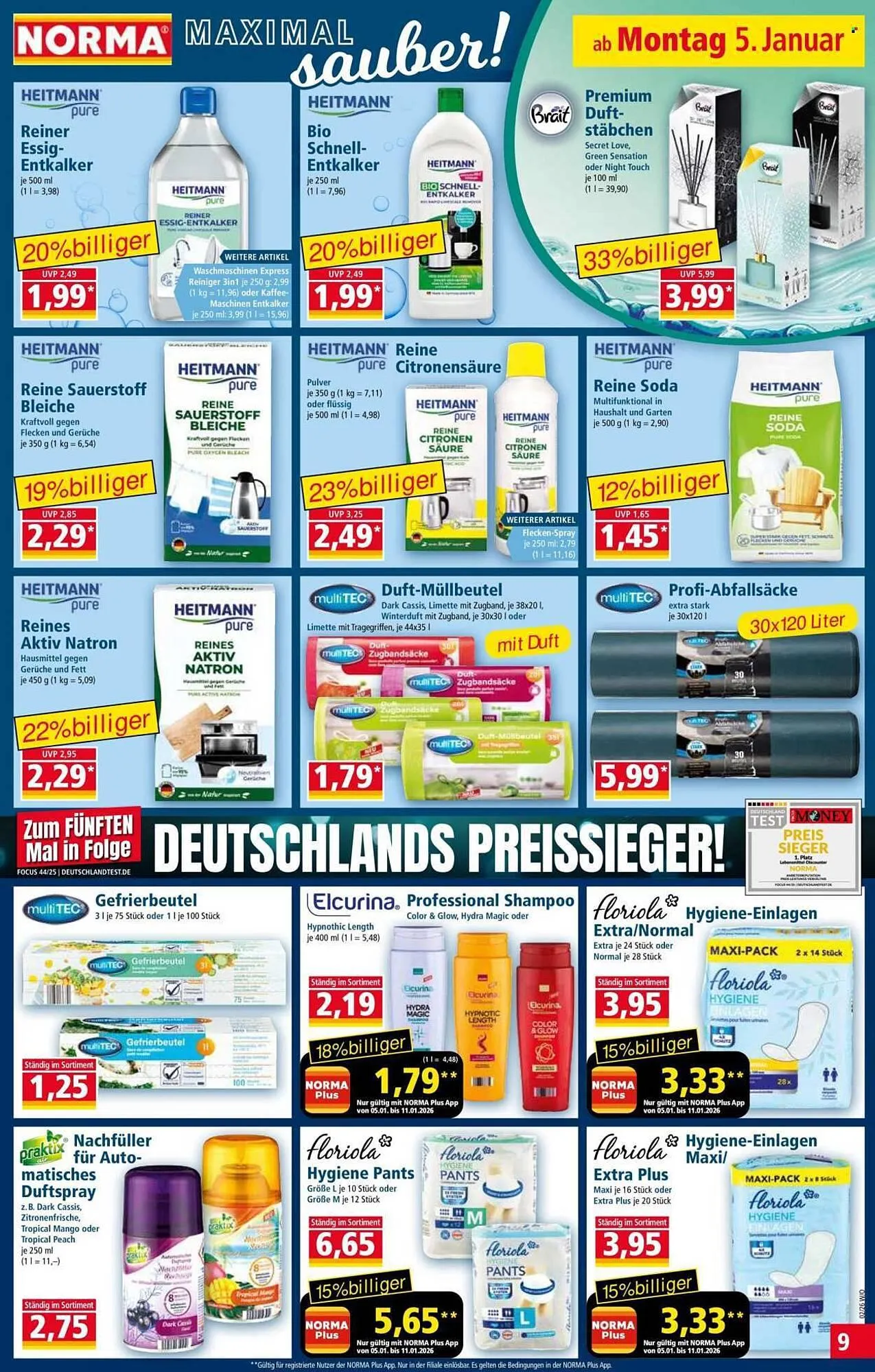 Norma Prospekt von 5. Januar bis 11. Januar 2026 - Prospekt seite 9