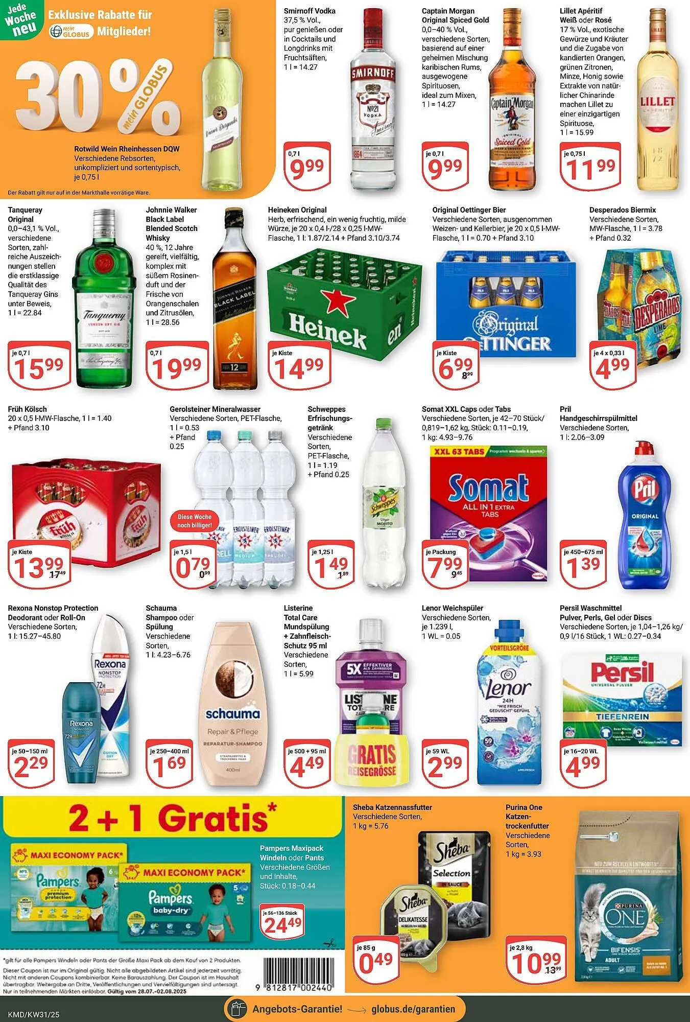 Globus Prospekt von 28. Juli bis 2. August 2025 - Prospekt seite 3