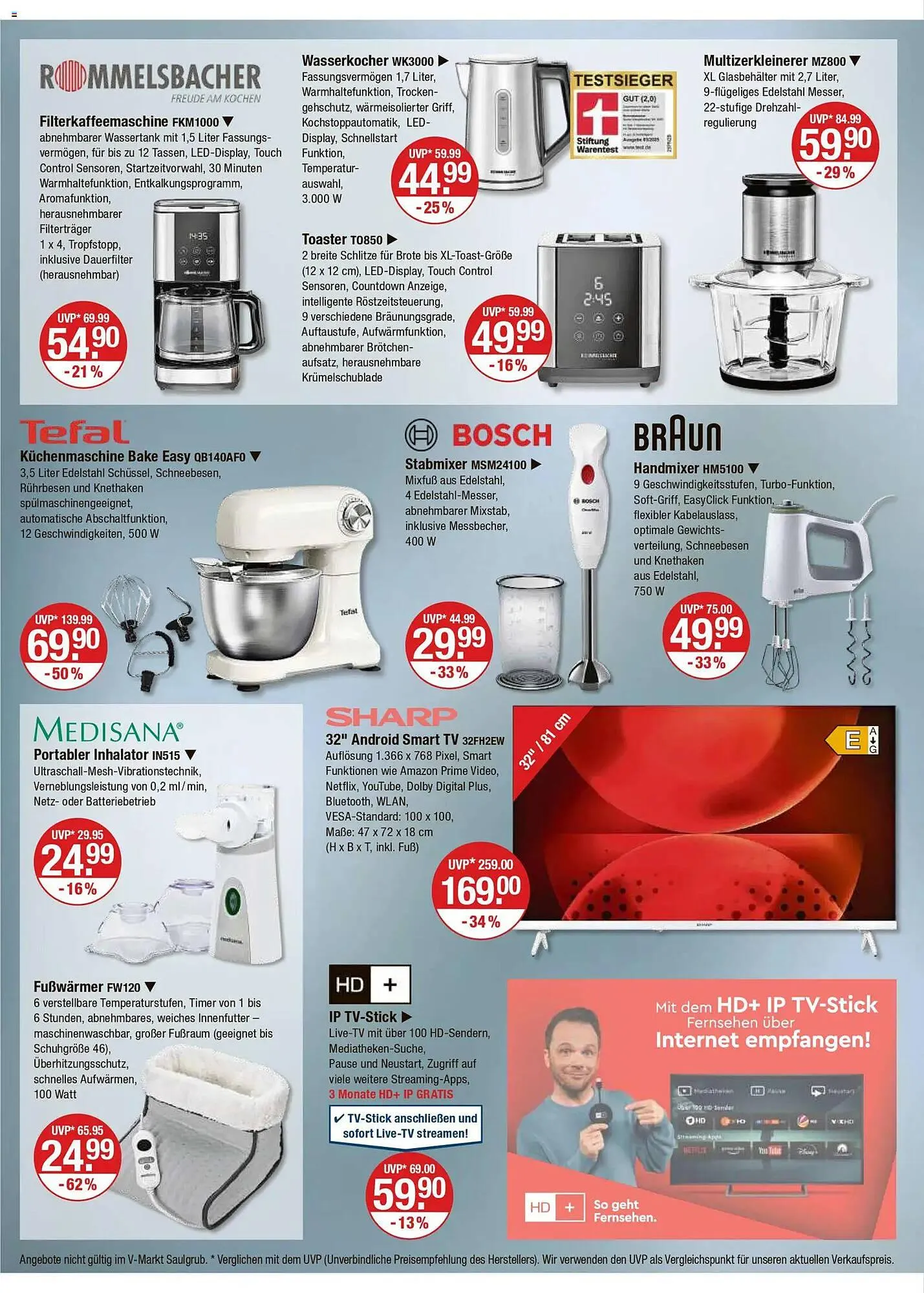 V Markt Prospekt von 6. November bis 12. November 2025 - Prospekt seite 16