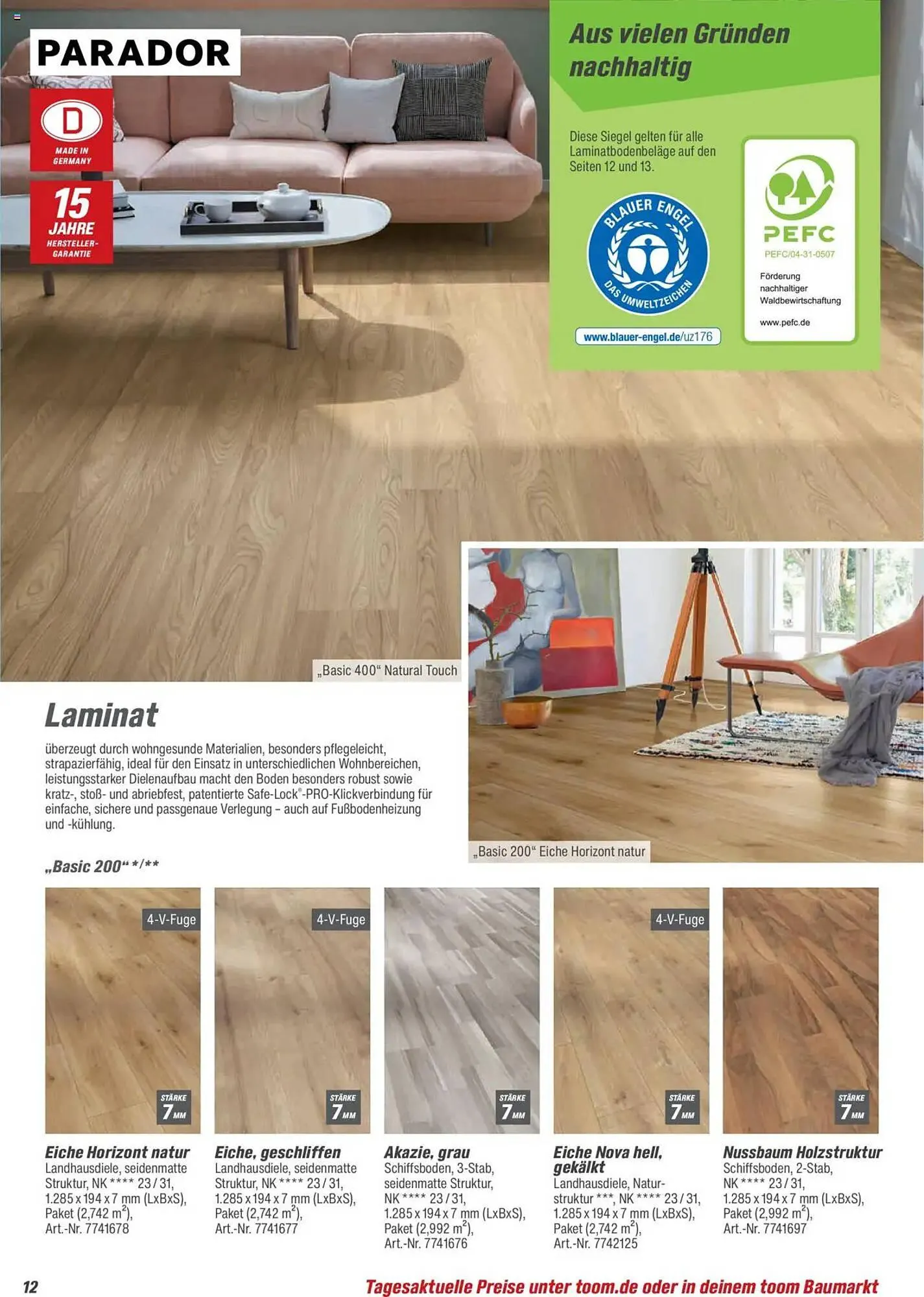 toom Baumarkt Prospekt von 21. August bis 31. Dezember 2025 - Prospekt seite 12