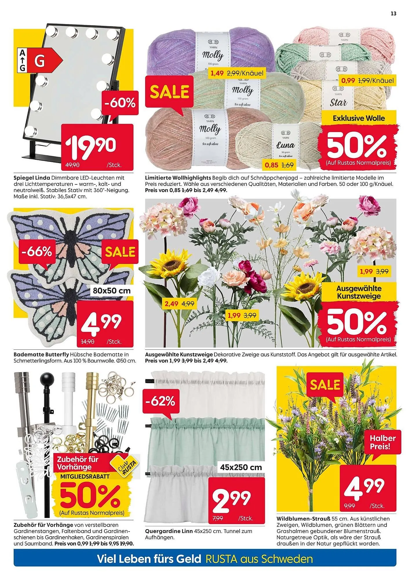 Rusta Prospekt von 14. Juni bis 20. Juni 2025 - Prospekt seite 13