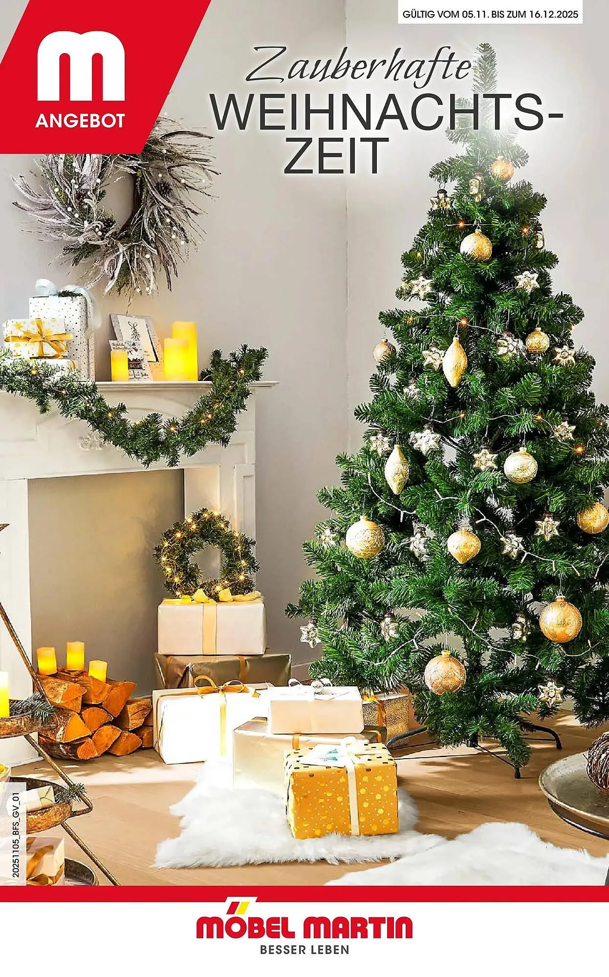 Möbel Martin Prospekt von 4. November bis 16. Dezember 2025 - Prospekt seite 1