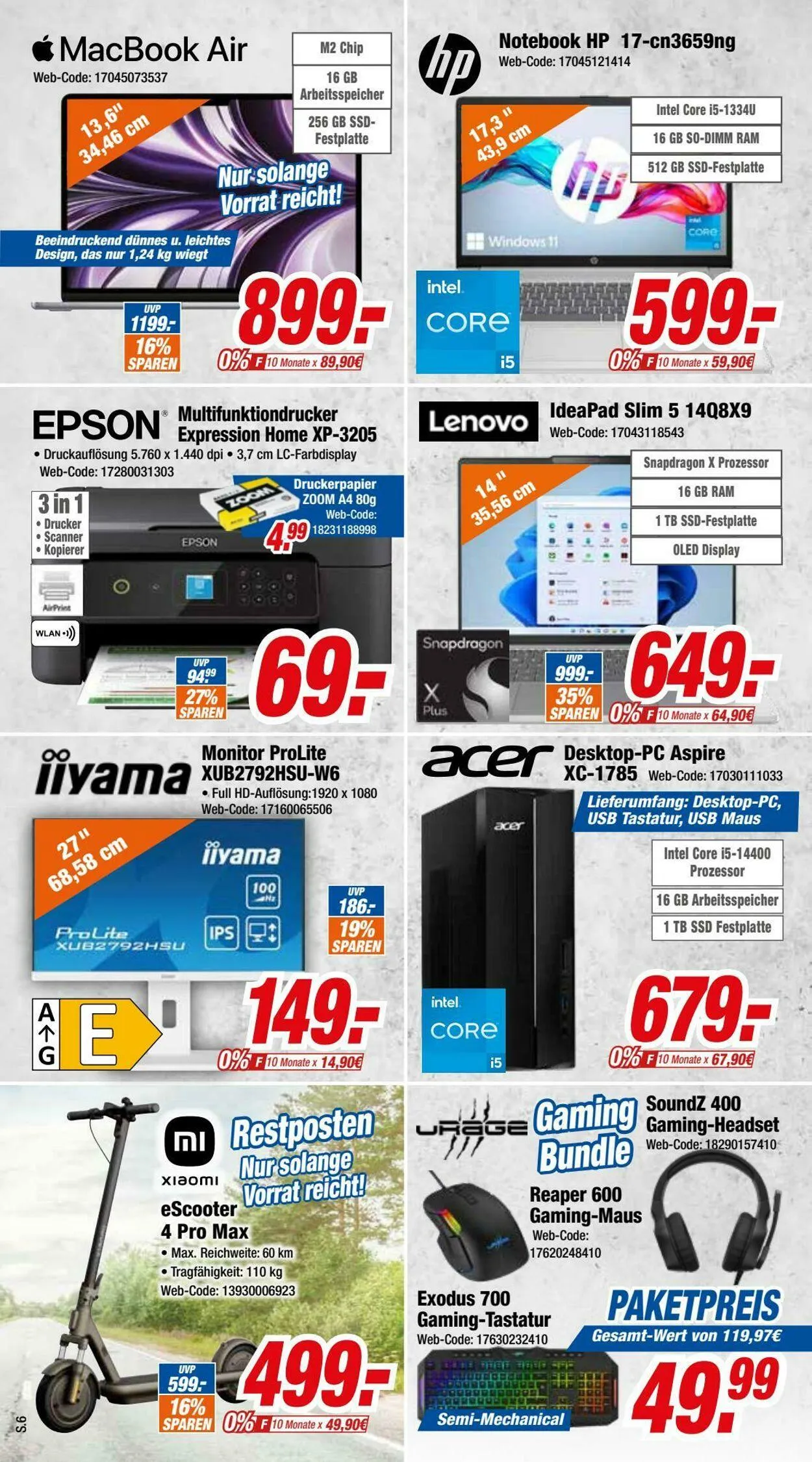 Expert Aktueller Prospekt von 18. August bis 23. August 2025 - Prospekt seite 6