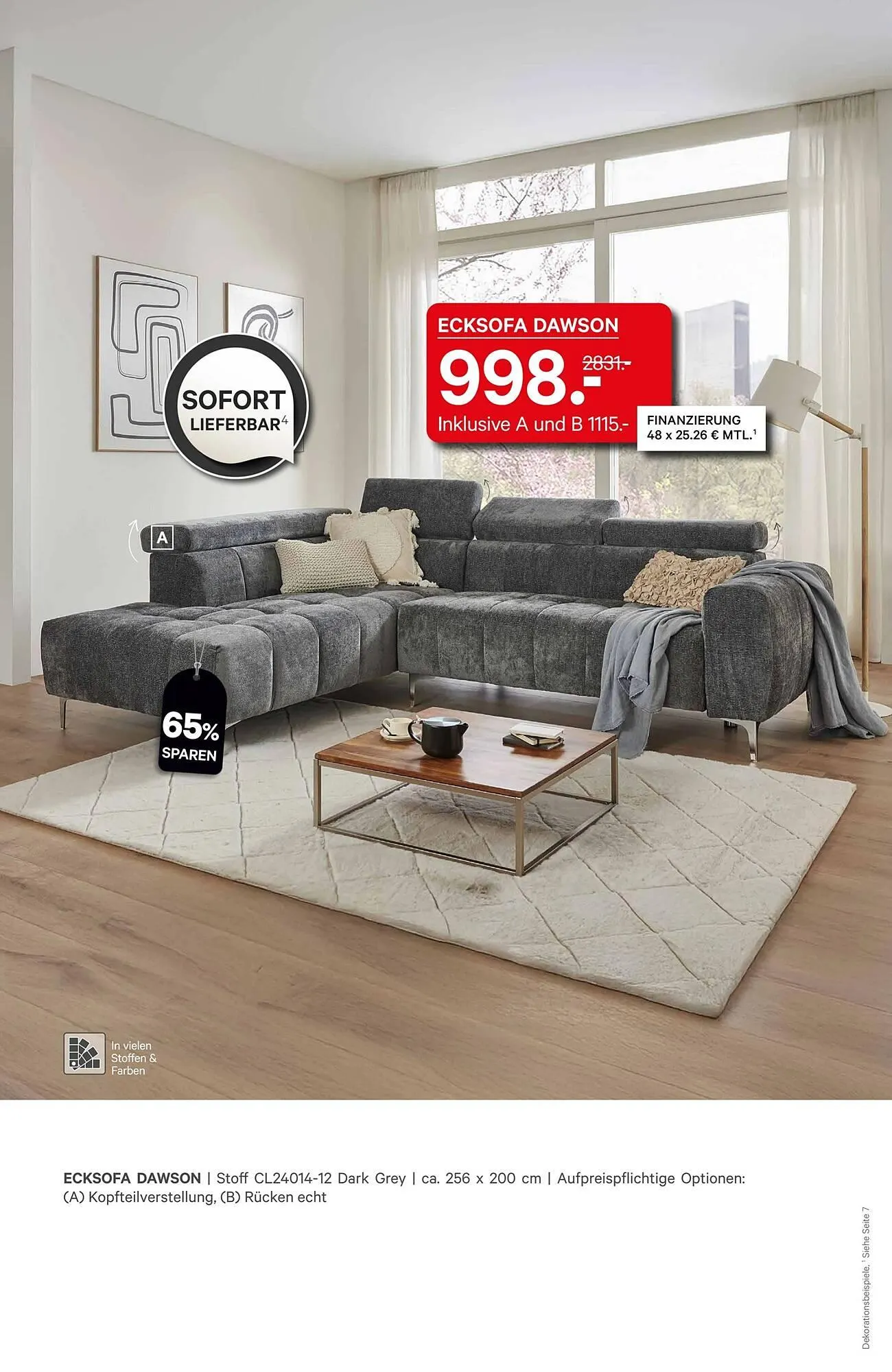 Kabs Polsterwelt Prospekt von 25. Juli bis 29. August 2025 - Prospekt seite 3