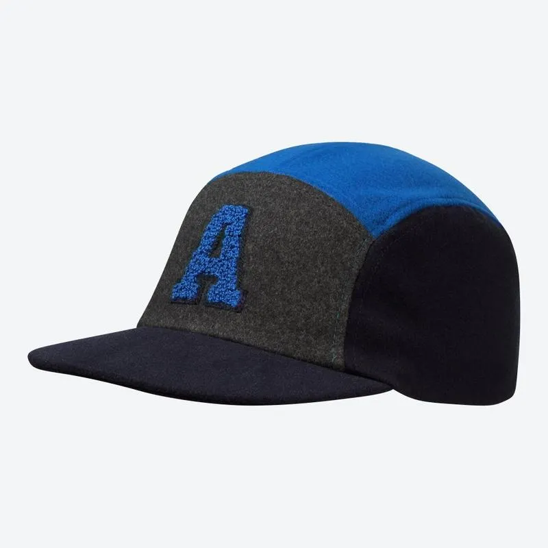 Kinder-Fleece-Kappe mit Patch