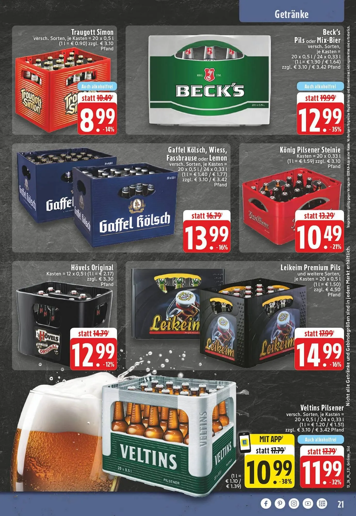 E-Center Prospekt von 23. März bis 28. März 2026 - Prospekt seite 21