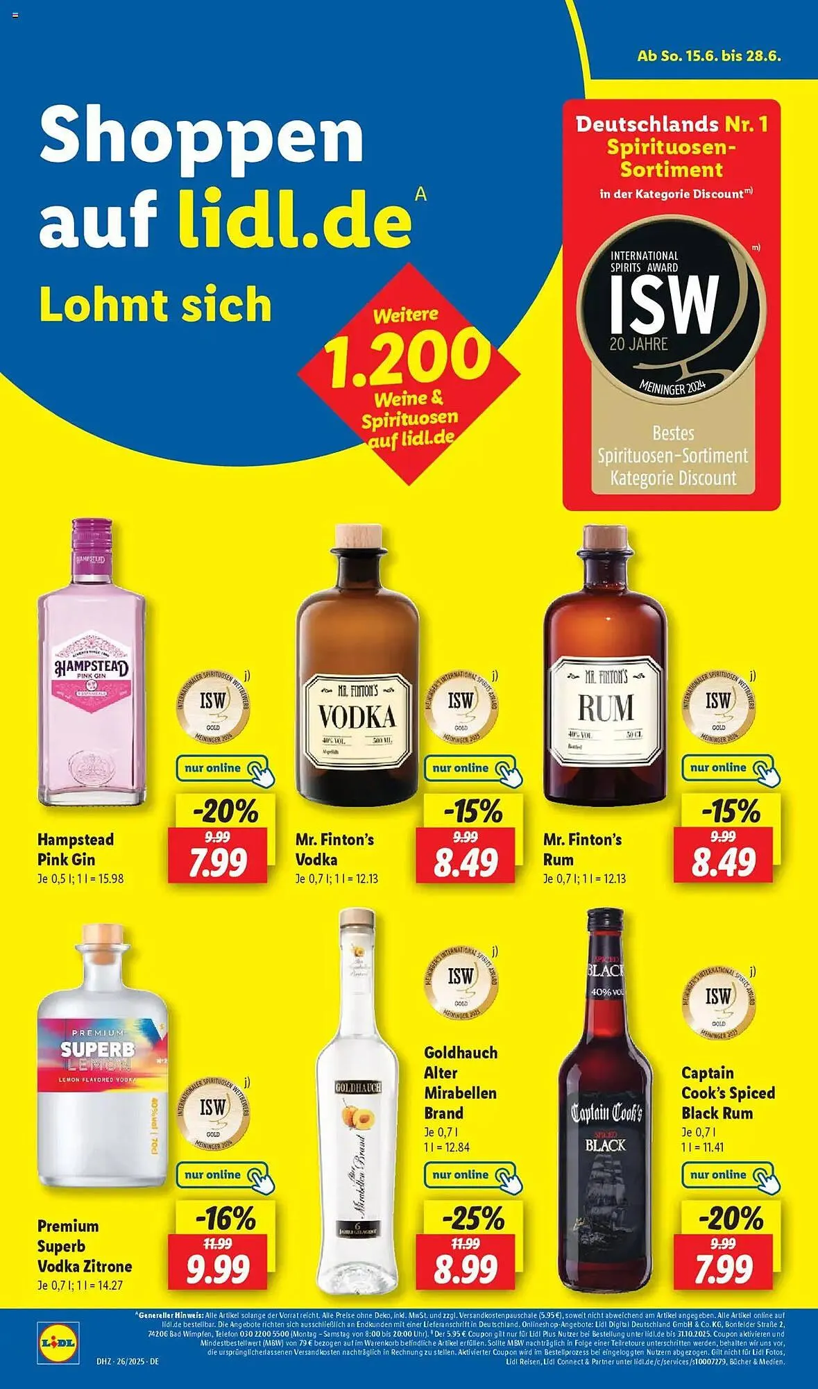Lidl Prospekt von 23. Juni bis 28. Juni 2025 - Prospekt seite 56