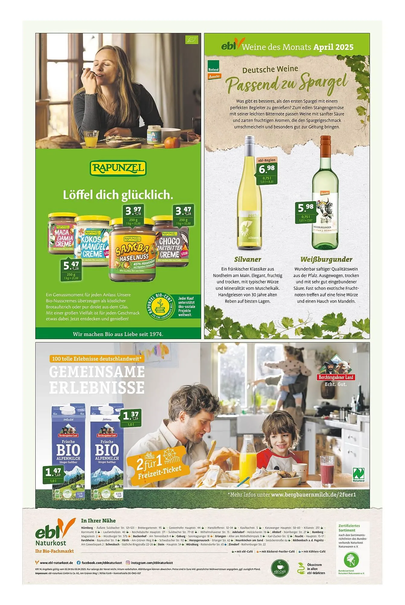 Ebl Naturkost Prospekt von 2. April bis 8. April 2025 - Prospekt seite 4
