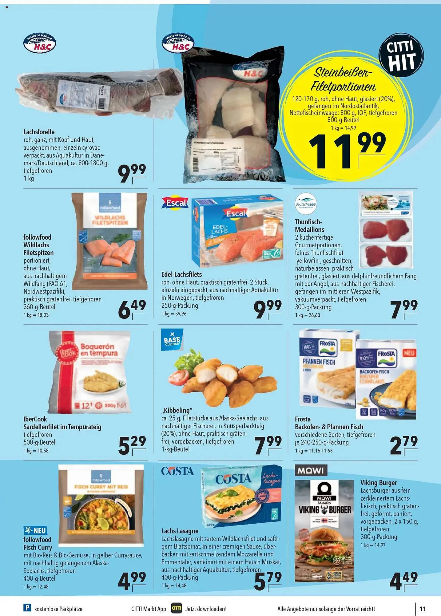 CITTI Markt Prospekt von 4. März bis 17. März 2026 - Prospekt seite 11