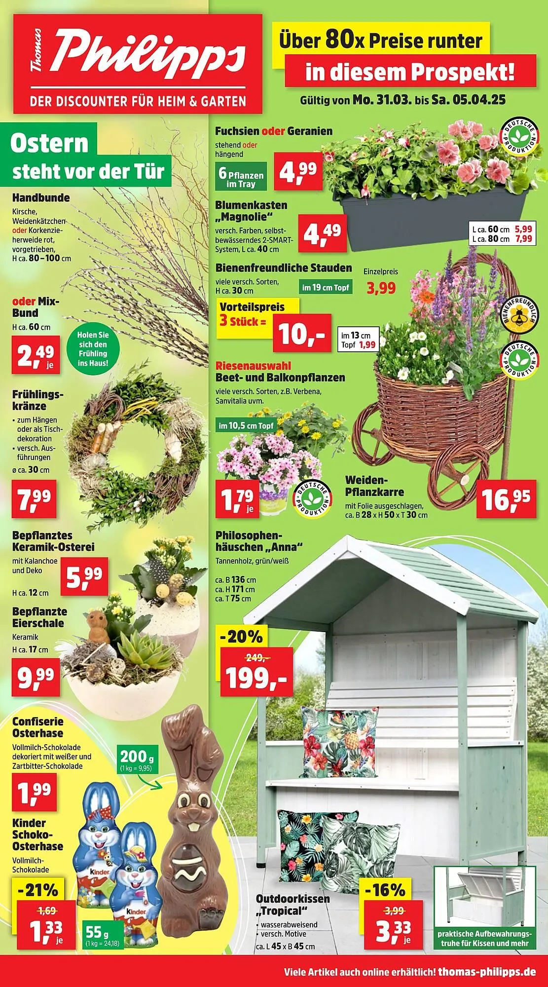 Thomas Philipps Prospekt von 31. März bis 5. April 2025 - Prospekt seite 1