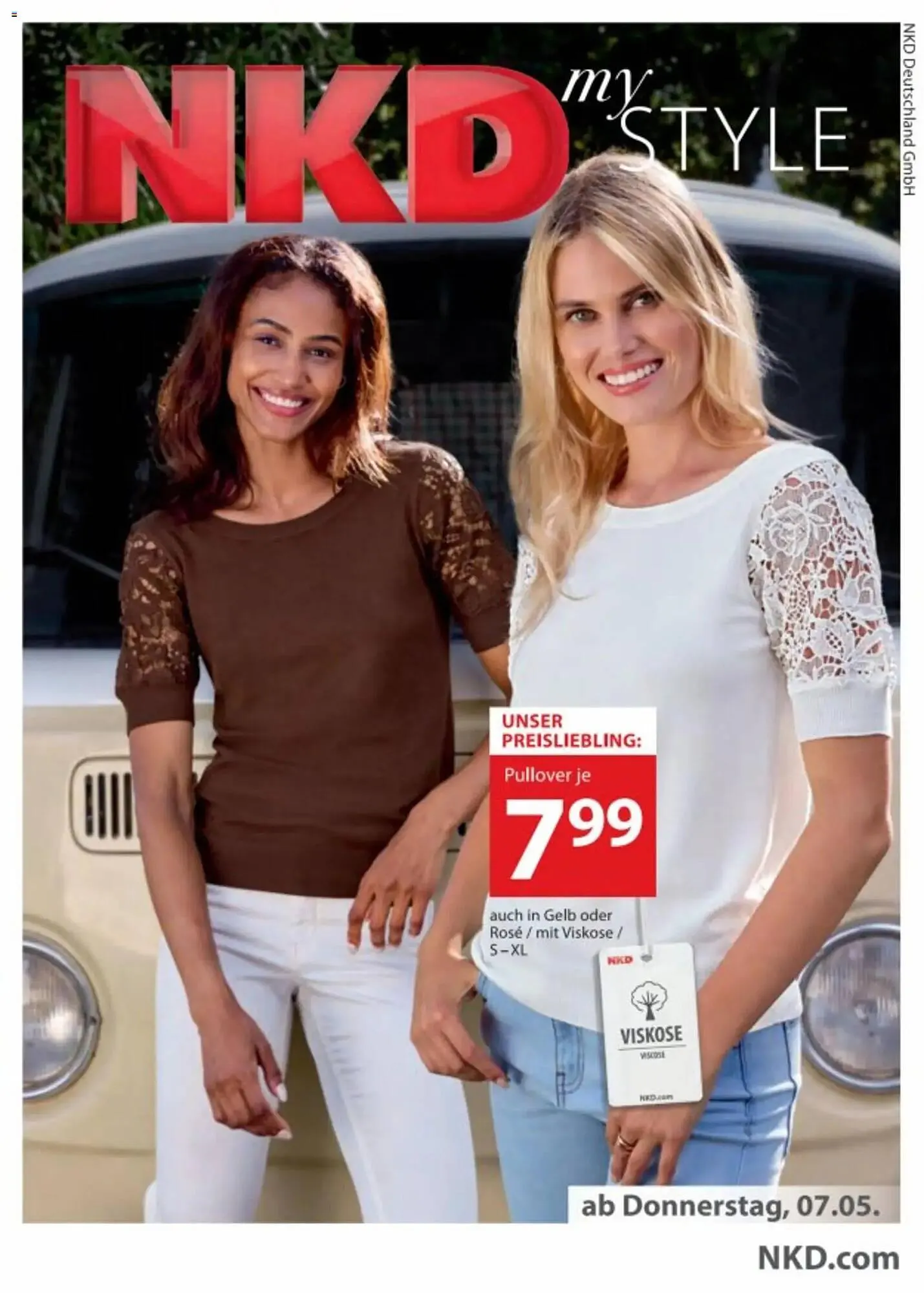 NKD Prospekt von 7. Mai bis 27. Mai 2026 - Prospekt seite 1