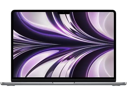 APPLE MLXW3D/A MBA 13.6 SPG/8C GPU/8GB/256GB-DEU, Notebook, mit 13,6 Zoll Display, Apple M-Series,M2 Prozessor, 8 GB RAM, 256 GB SSD, Apple M2, Space Grau, macOS