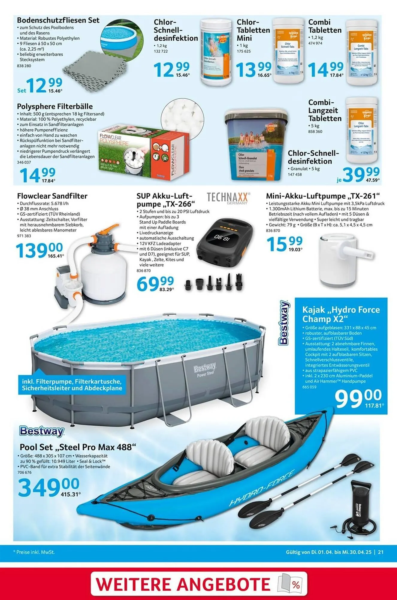 Selgros Prospekt von 1. April bis 30. April 2025 - Prospekt seite 21