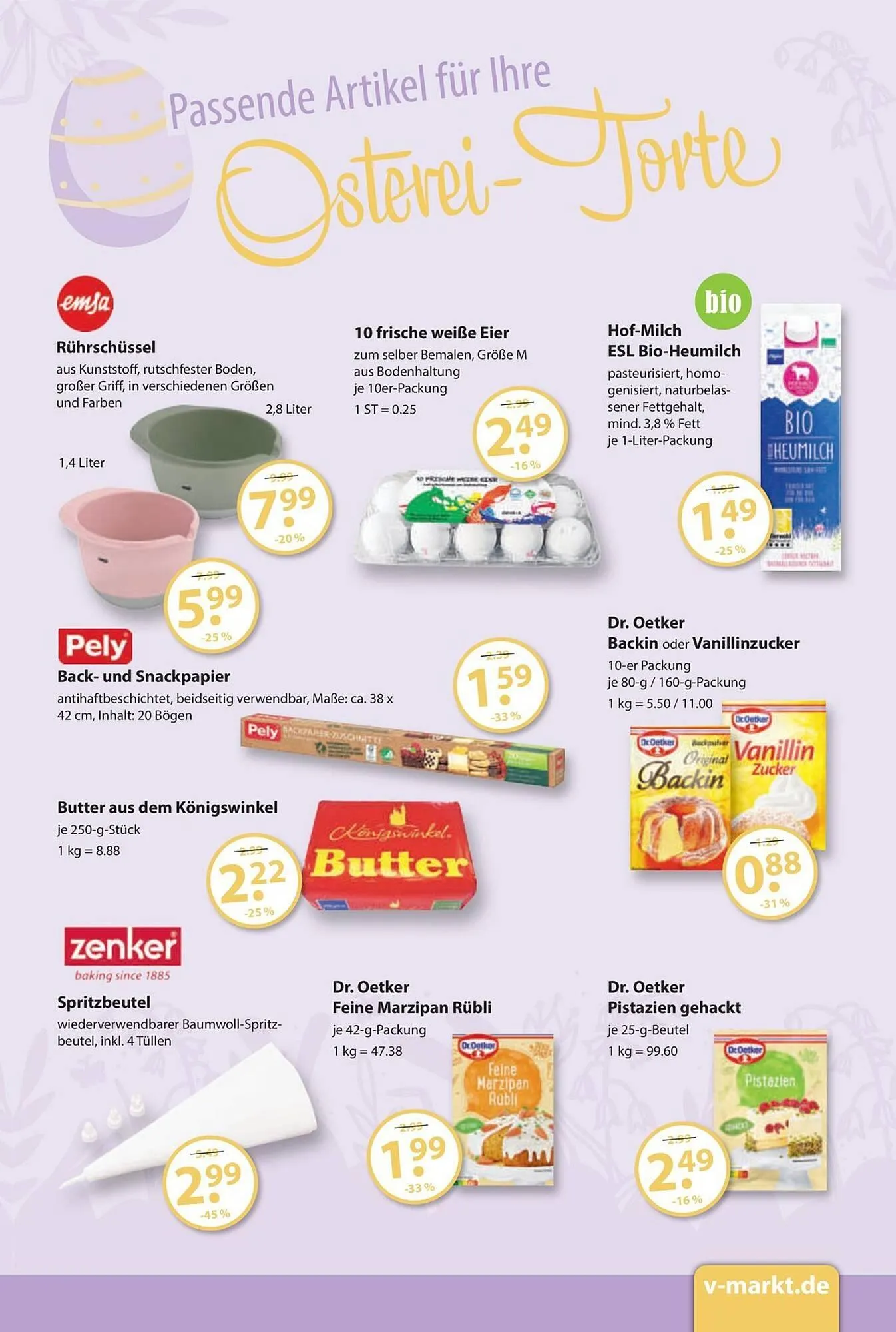 V Markt Prospekt von 3. April bis 19. April 2025 - Prospekt seite 13