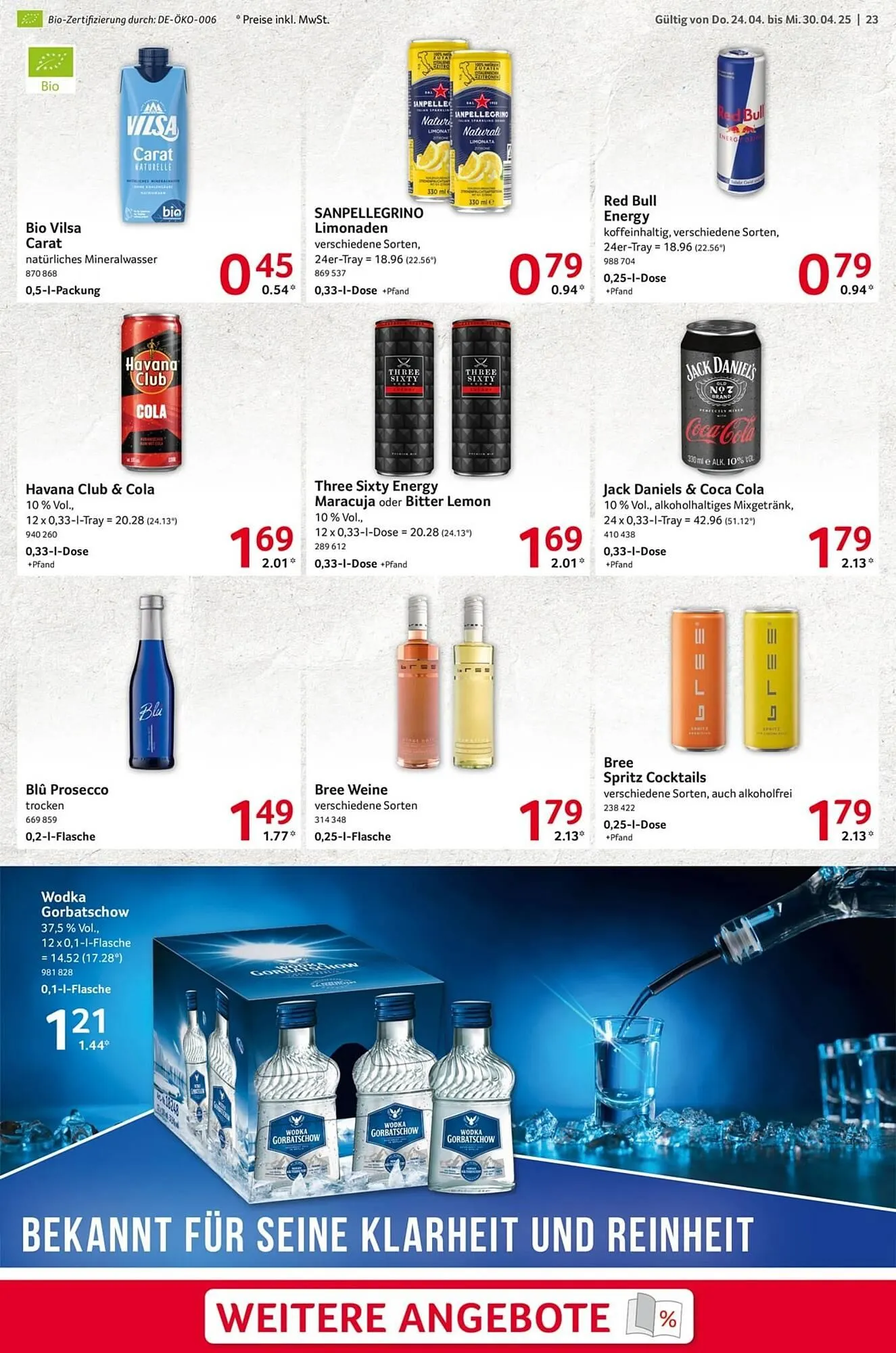 Selgros Prospekt von 24. April bis 30. April 2025 - Prospekt seite 23