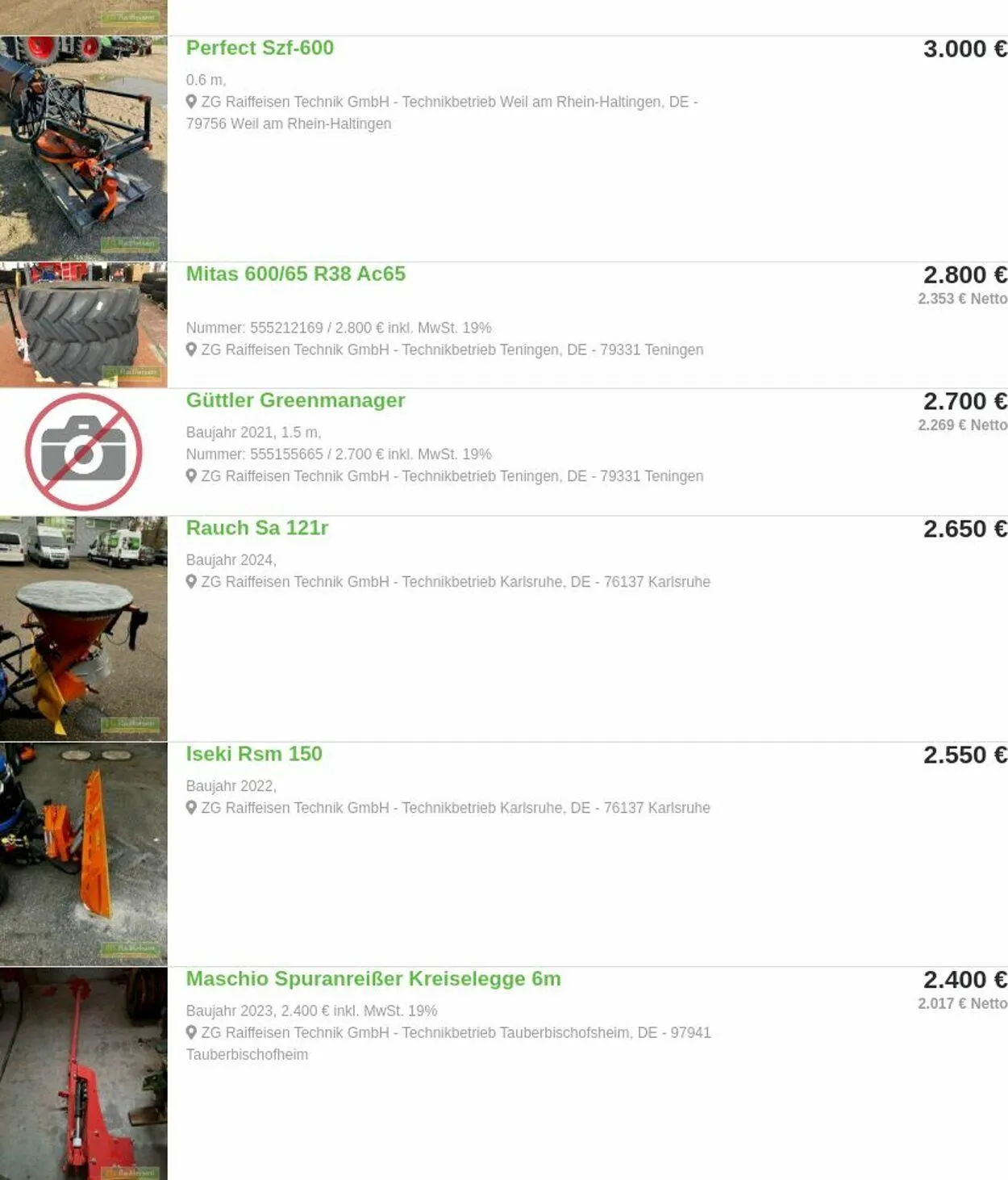 ZG Raiffeisen Aktueller Prospekt von 24. März bis 2. April 2025 - Prospekt seite 37