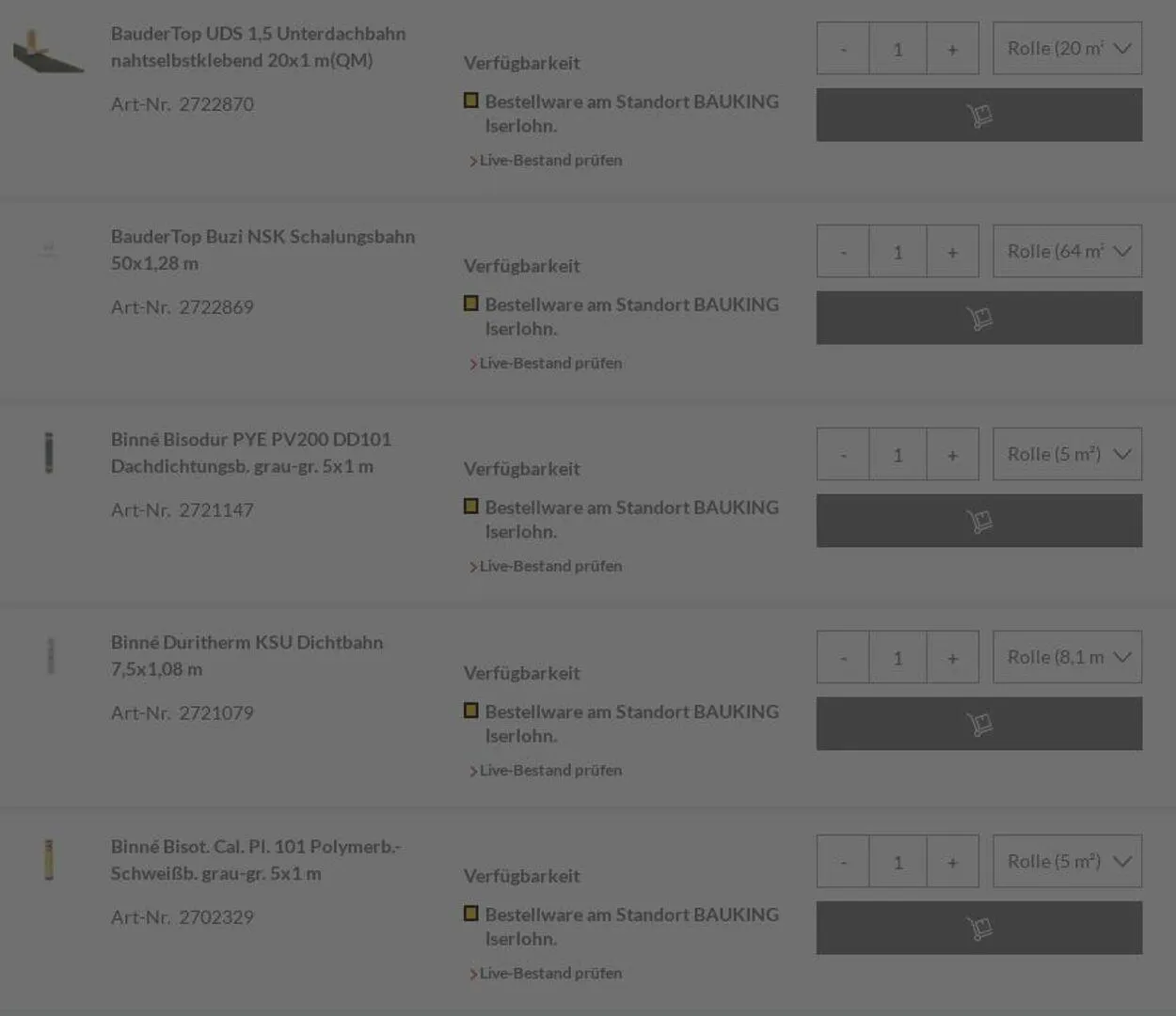 Bauking von 4. August bis 13. August 2025 - Prospekt seite 5