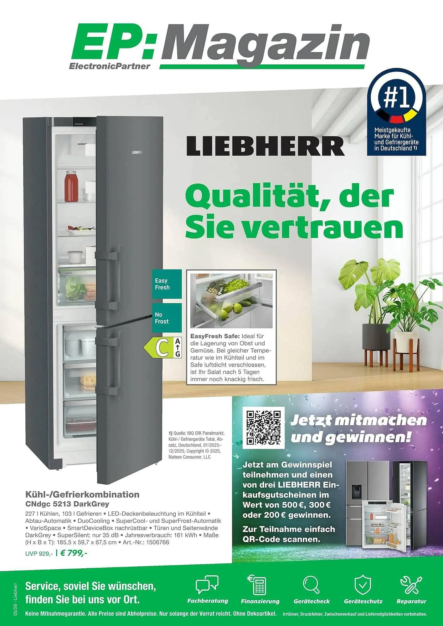 EP Magazin von 11. Mai bis 28. Mai 2026 - Prospekt seite 1