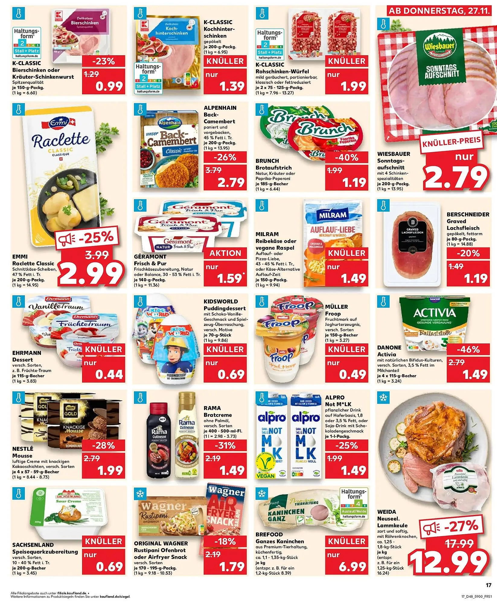 Kaufland Prospekt von 26. November bis 3. Dezember 2025 - Prospekt seite 17
