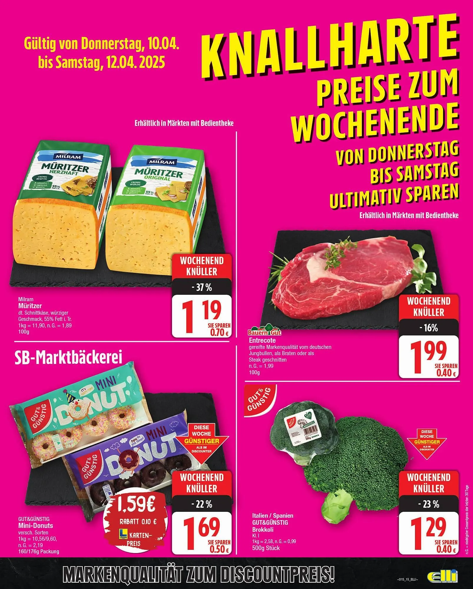 Elli Markt Prospekt von 7. April bis 12. April 2025 - Prospekt seite 15