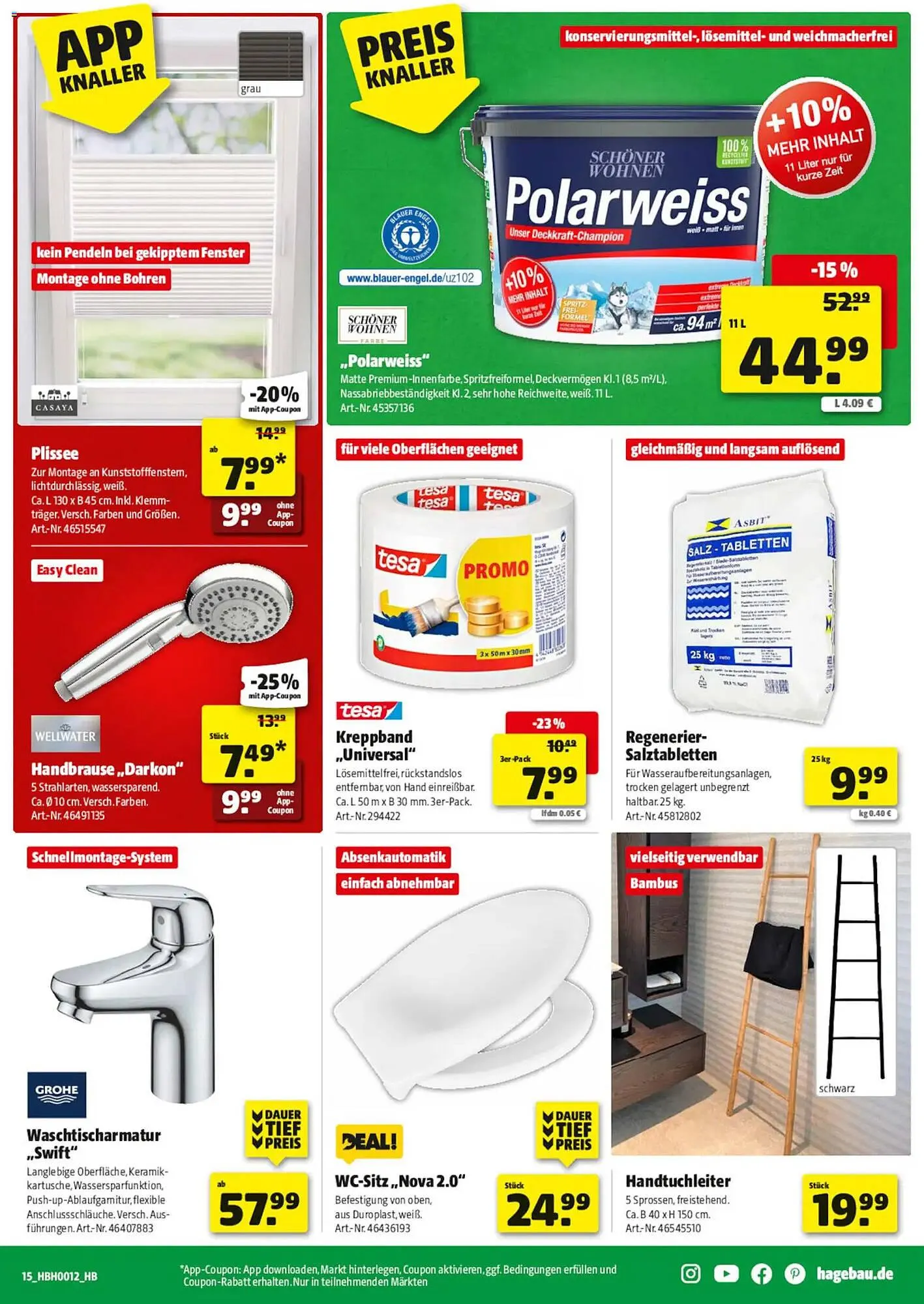 Hagebau Prospekt von 14. März bis 21. März 2026 - Prospekt seite 19