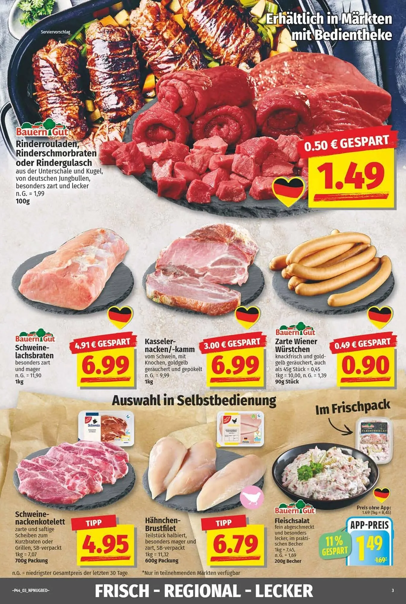 Nah & gut Prospekt von 25. Oktober bis 1. November 2025 - Prospekt seite 3