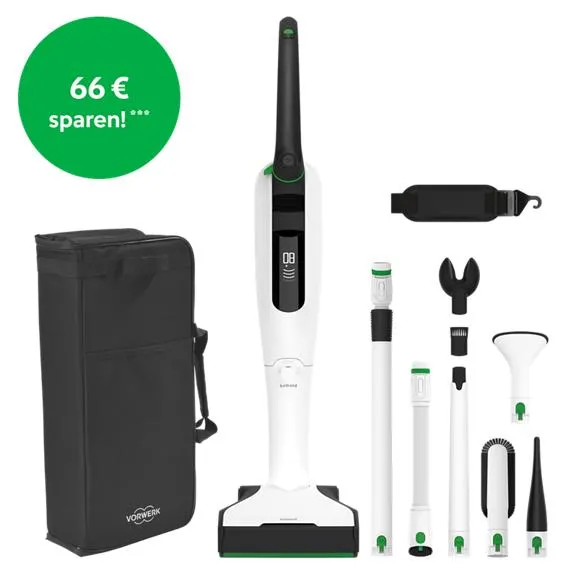 VK7 Akku-Staubsauger – DER Staubsauger mit Extras