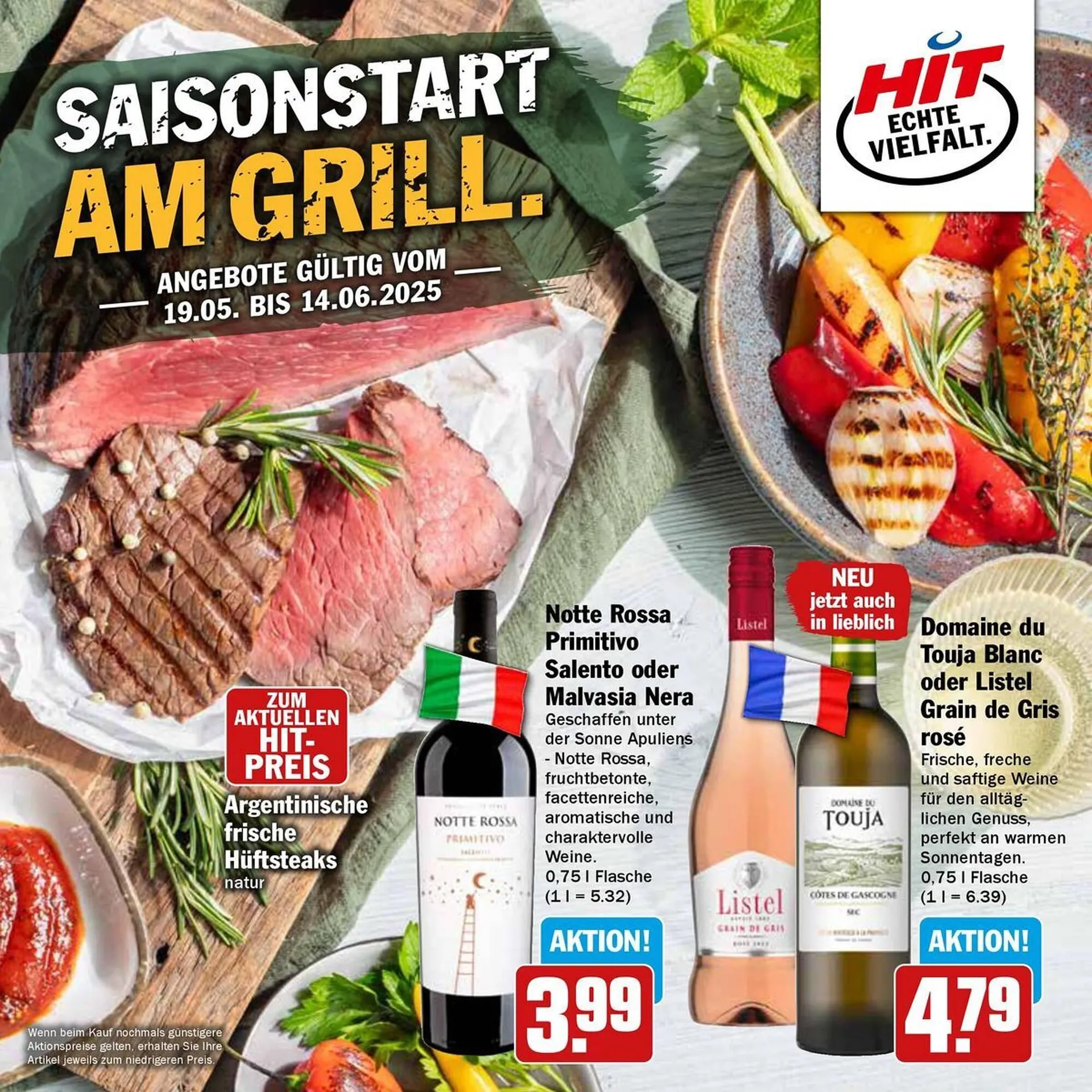 Hit Prospekt von 19. Mai bis 14. Juni 2025 - Prospekt seite 1