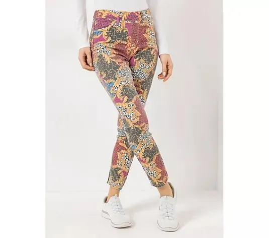 ANNI FOR FRIENDS Jeggings Antonia Rundumdehnbund Gürtelschlaufen sehr schmales Bein