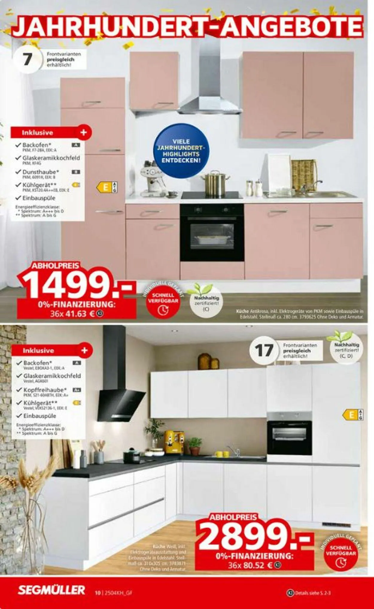 SEGMÜLLER von 22. März bis 17. Mai 2025 - Prospekt seite 16