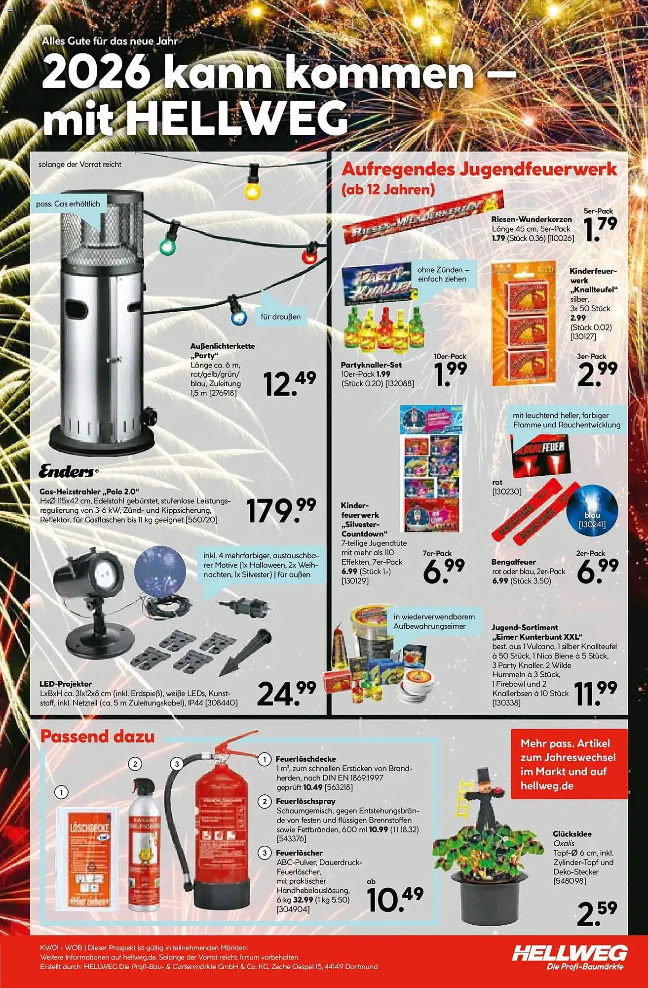 Hellweg Prospekt von 29. Dezember bis 3. Januar 2026 - Prospekt seite 21