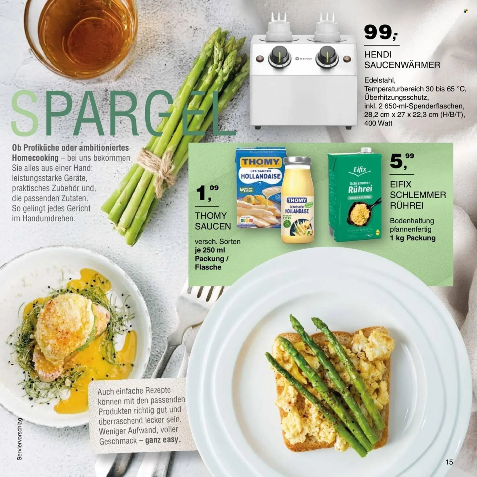 Handelshof Prospekt von 16. April bis 29. April 2026 - Prospekt seite 15