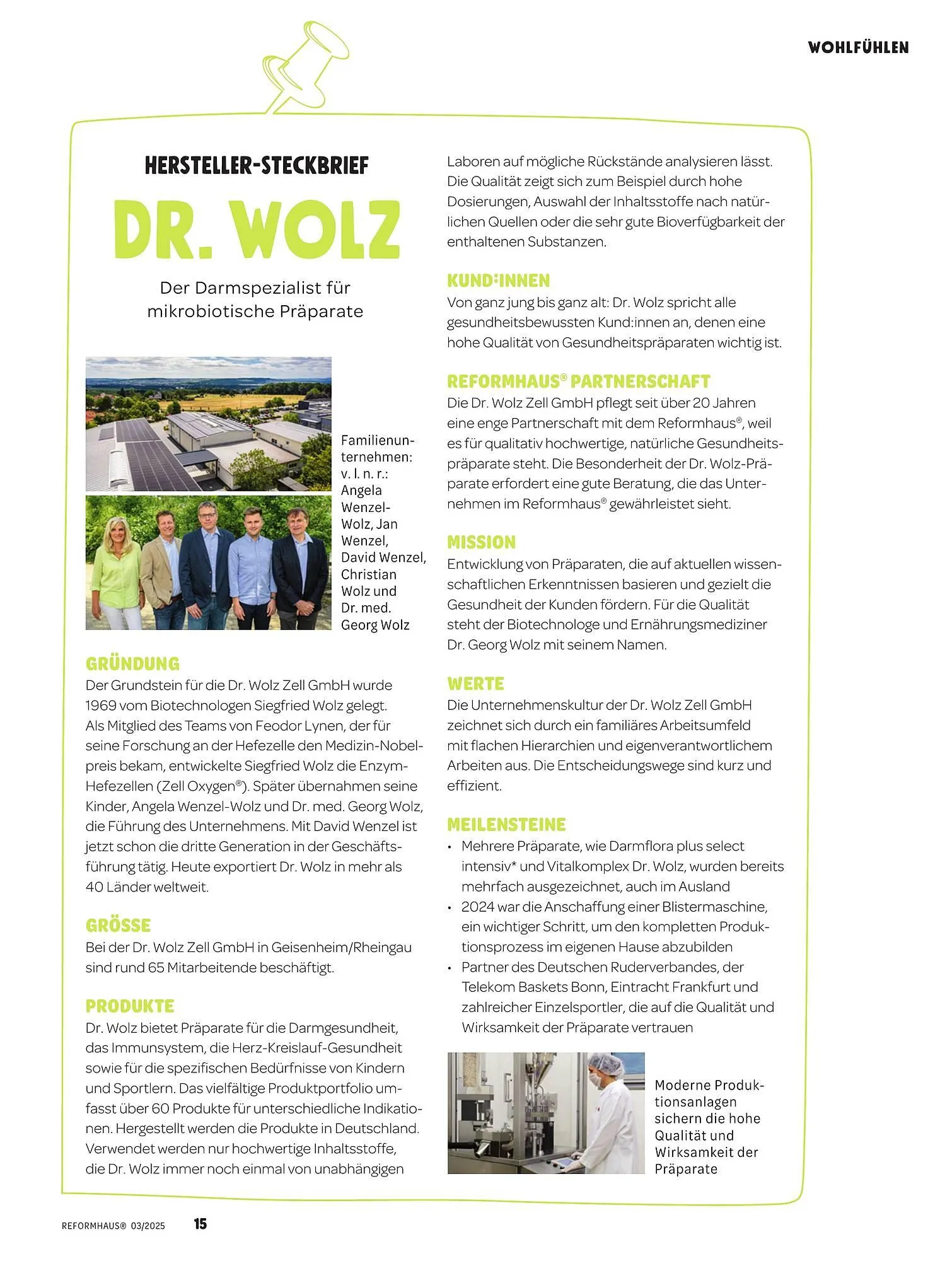 Reformhaus Prospekt von 1. März bis 31. März 2025 - Prospekt seite 15