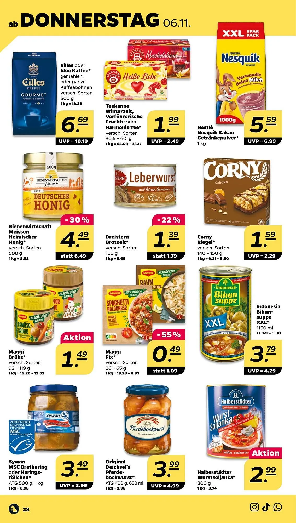 NETTO Prospekt von 3. November bis 8. November 2025 - Prospekt seite 30