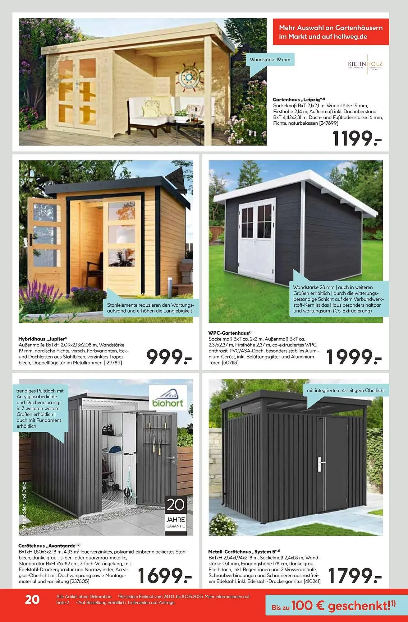 Hellweg Prospekt von 24. März bis 30. März 2025 - Prospekt seite 26