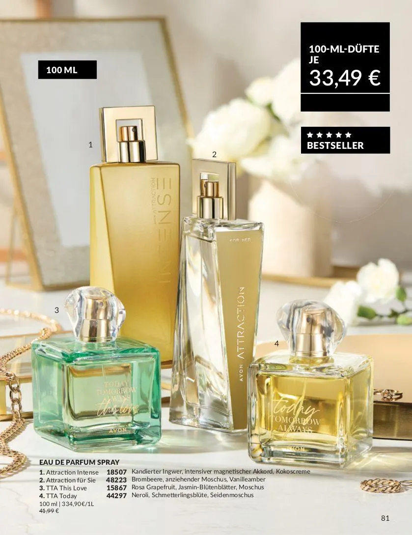 Avon Aktueller Prospekt von 4. Juni bis 18. Juni 2025 - Prospekt seite 81