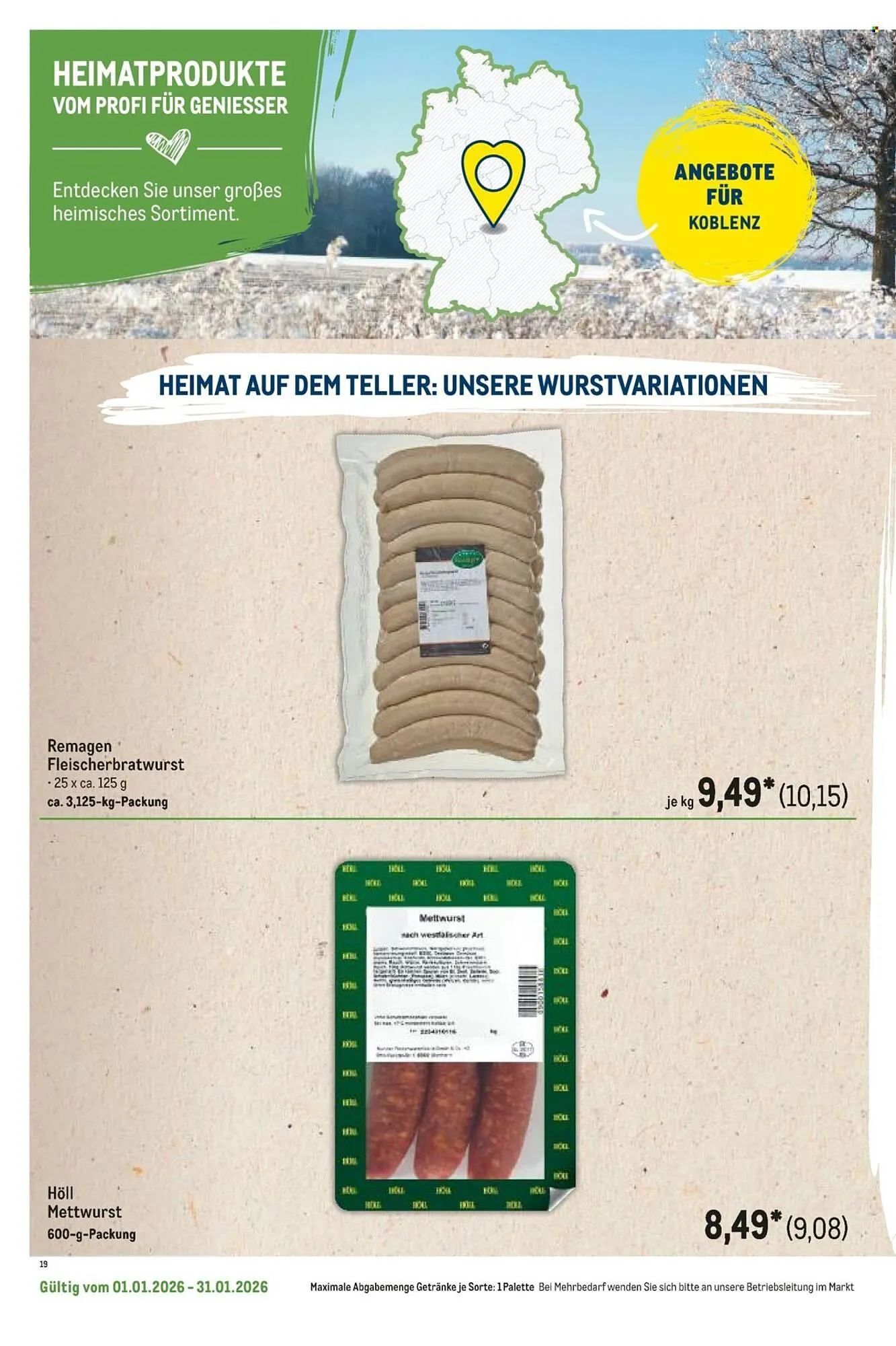 METRO Prospekt von 1. Januar bis 31. Januar 2026 - Prospekt seite 72