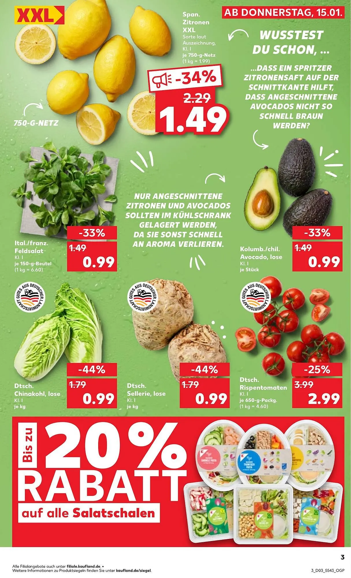 Kaufland Prospekt von 15. Januar bis 21. Januar 2026 - Prospekt seite 3