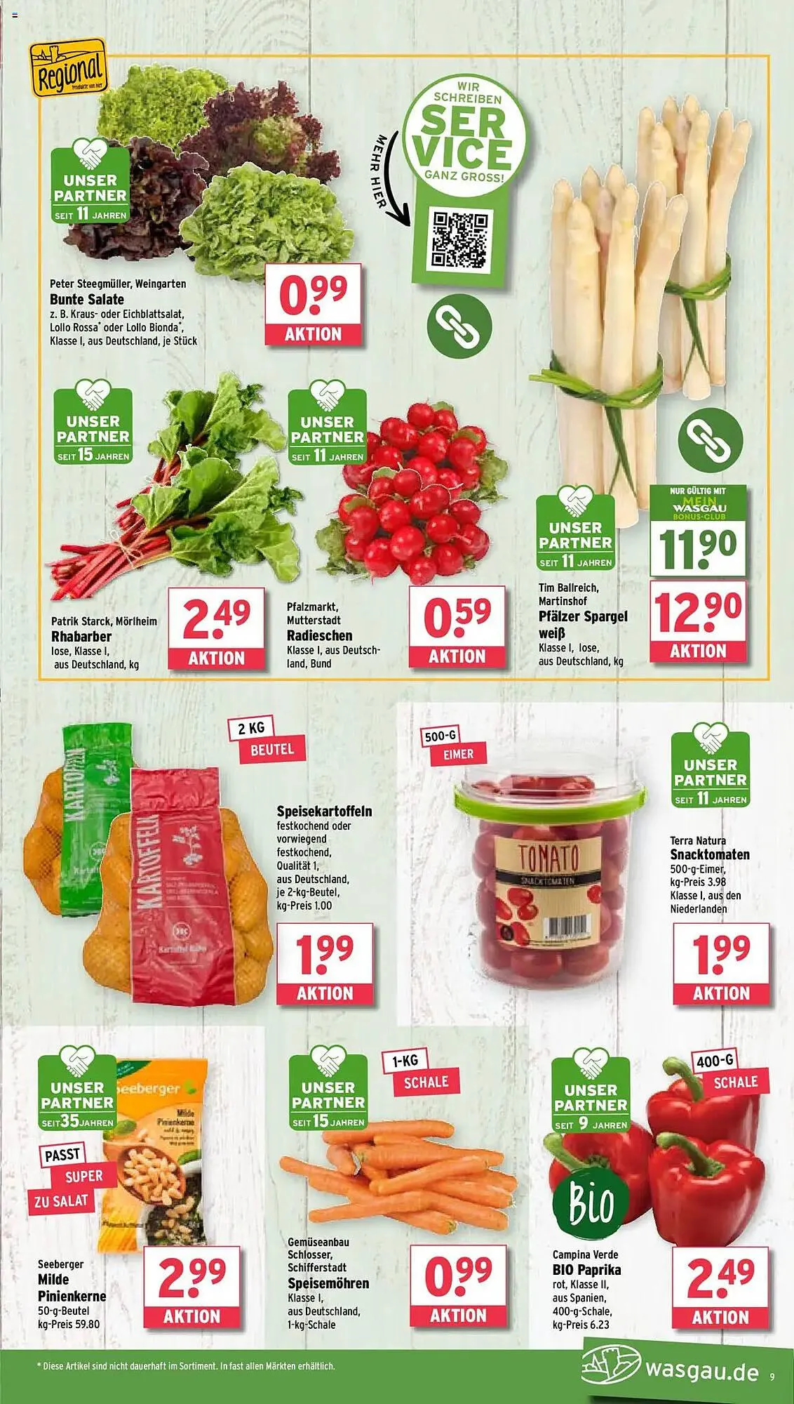 Wasgau Prospekt von 12. Mai bis 17. Mai 2025 - Prospekt seite 9