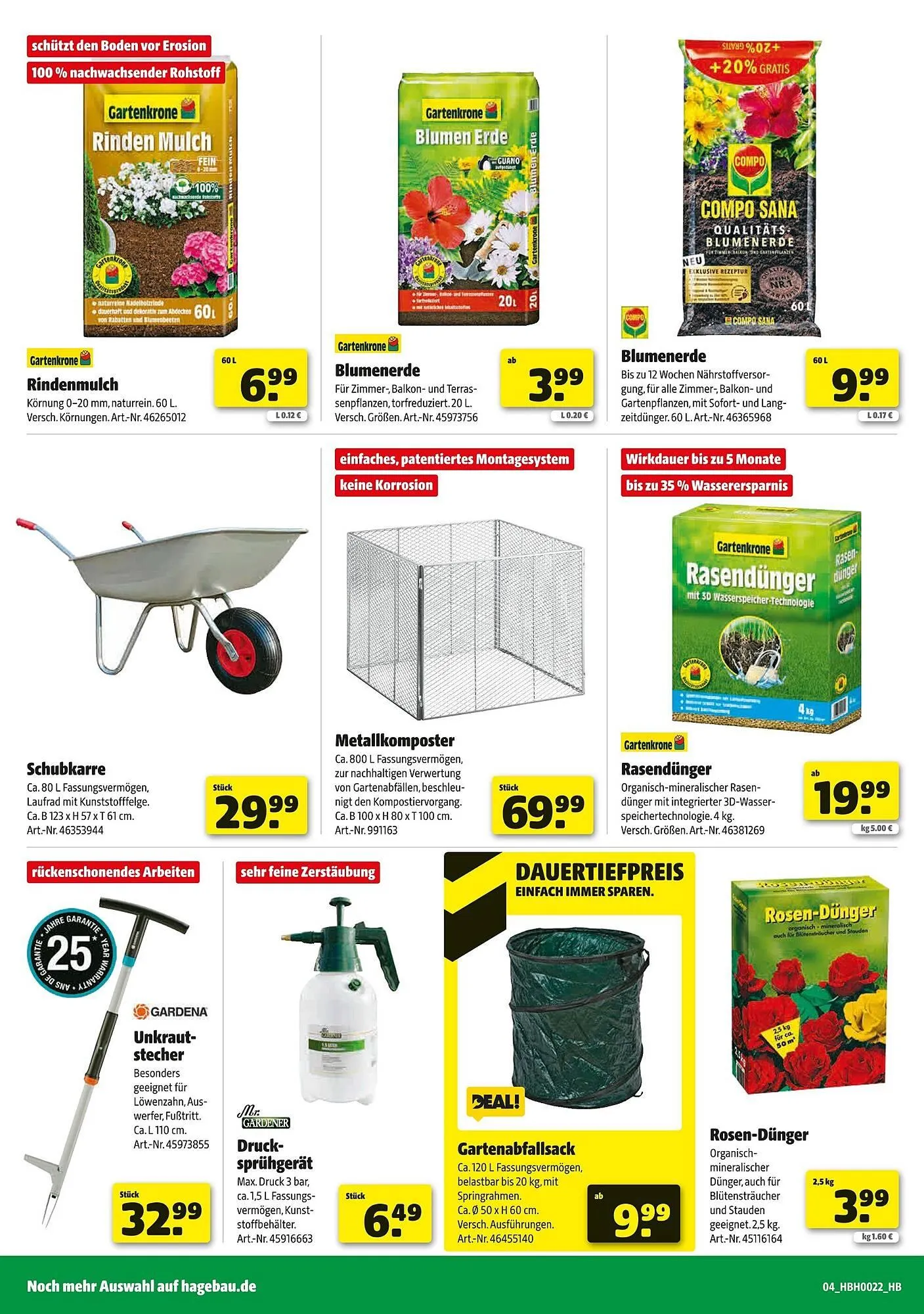 Hagebau Prospekt von 24. Mai bis 31. Mai 2025 - Prospekt seite 4