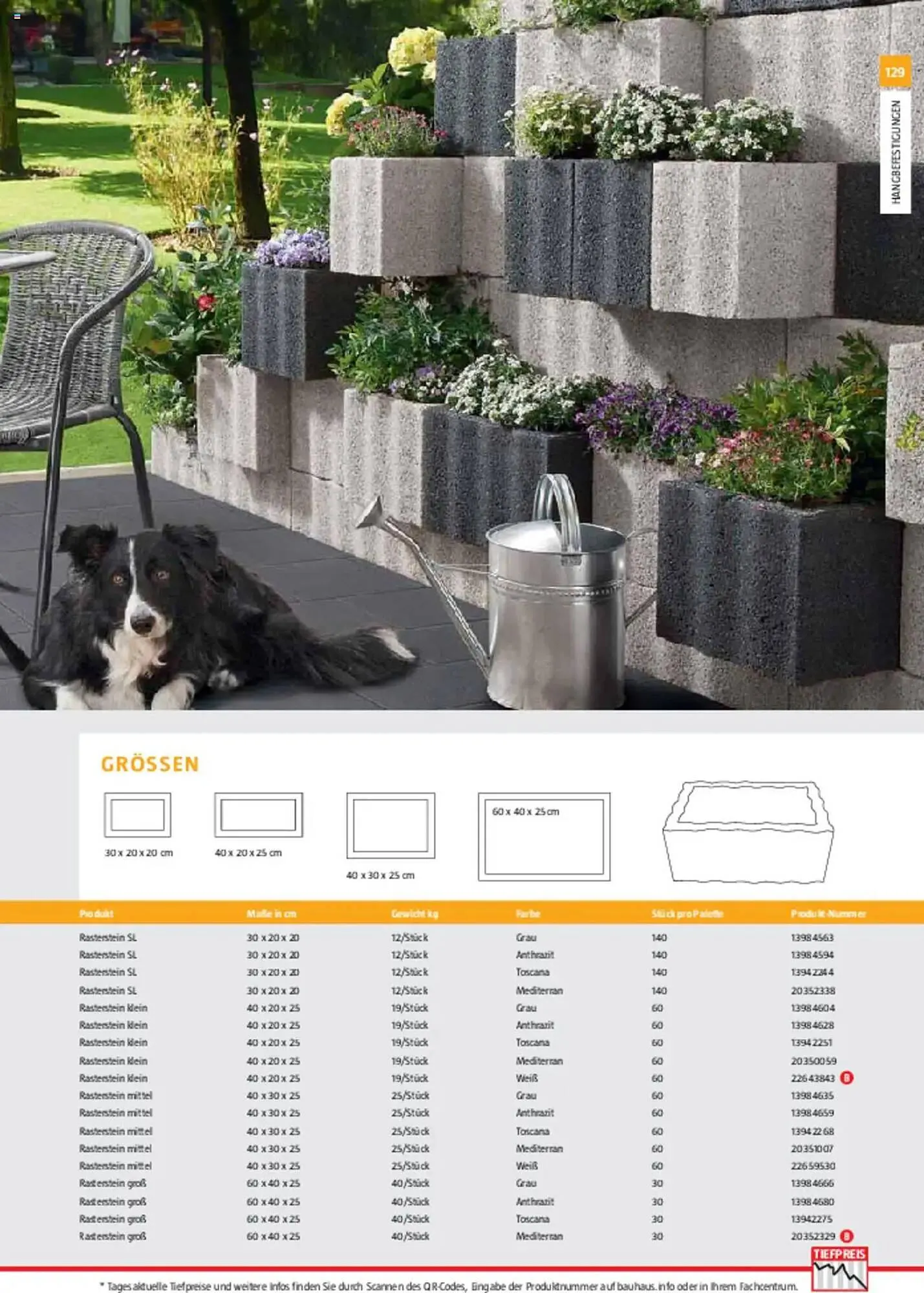 Bauhaus Prospekt von 10. März bis 30. Juni 2025 - Prospekt seite 129