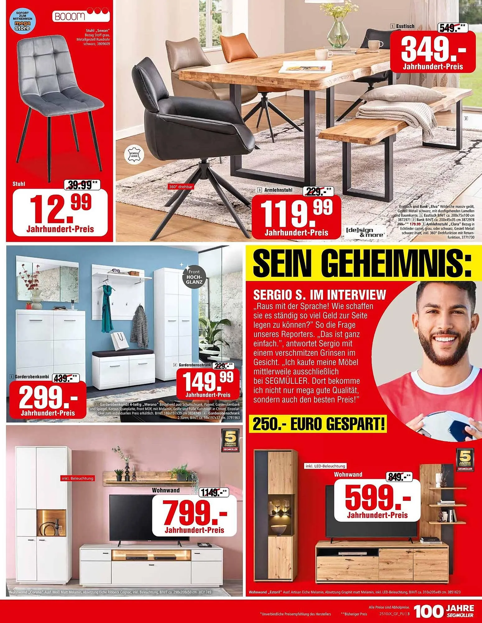 Segmüller Prospekt von 4. Oktober bis 18. Oktober 2025 - Prospekt seite 3