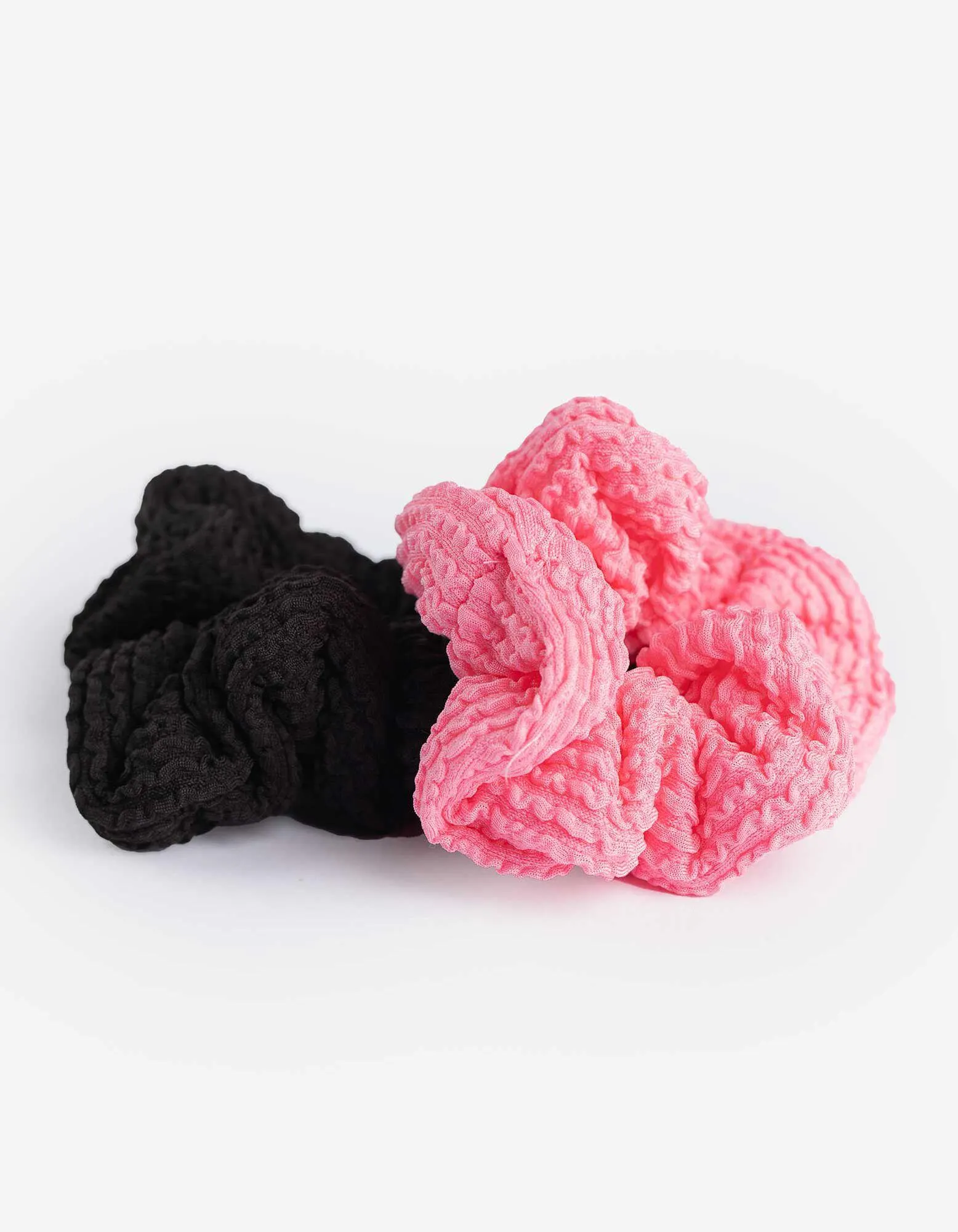 Haargummi - 2er-Pack - schwarz