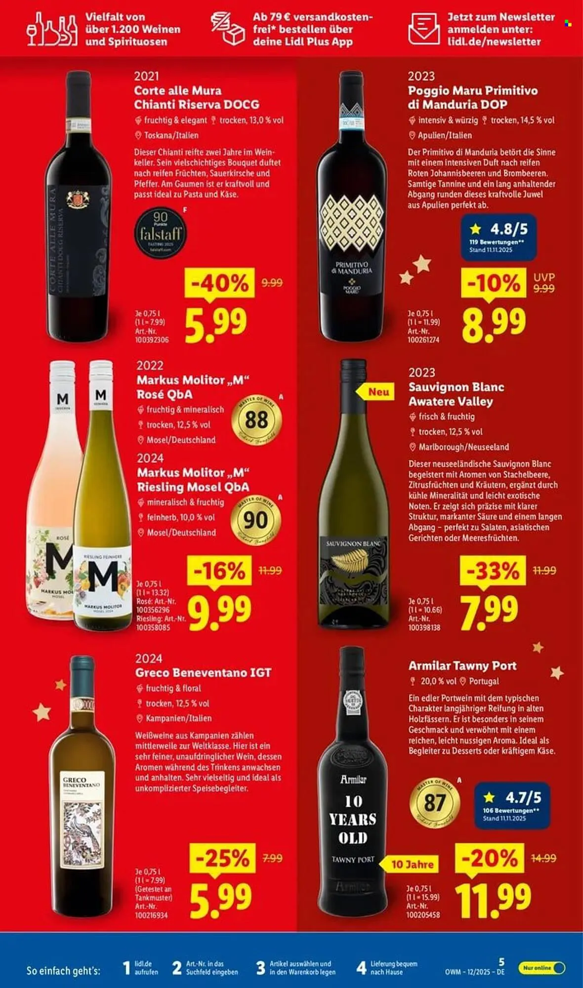 Lidl Prospekt von 1. Dezember bis 31. Dezember 2025 - Prospekt seite 5