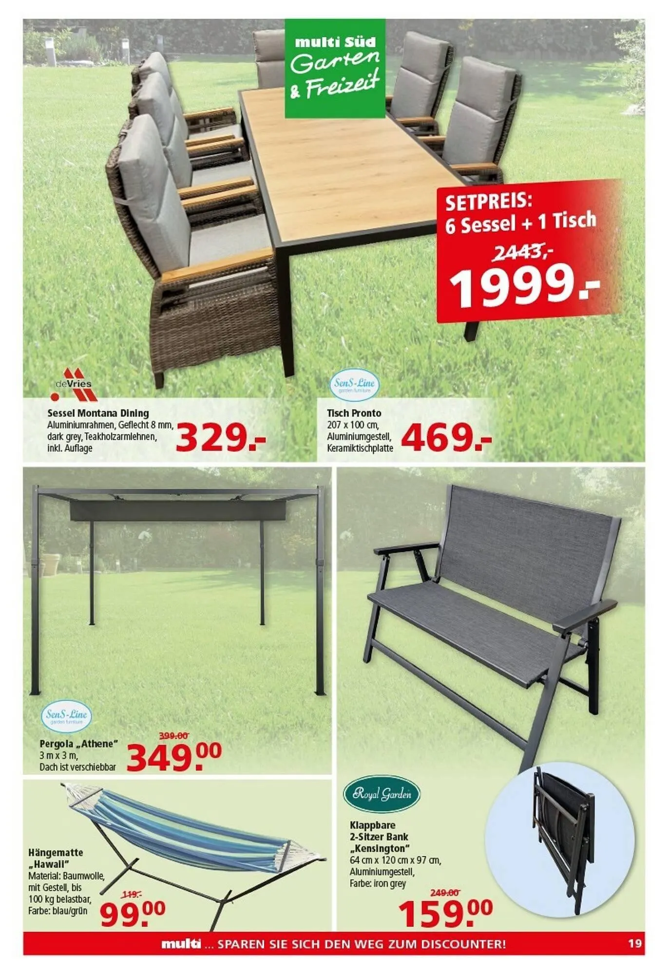 Multi Markt Prospekt von 28. Juli bis 2. August 2025 - Prospekt seite 19