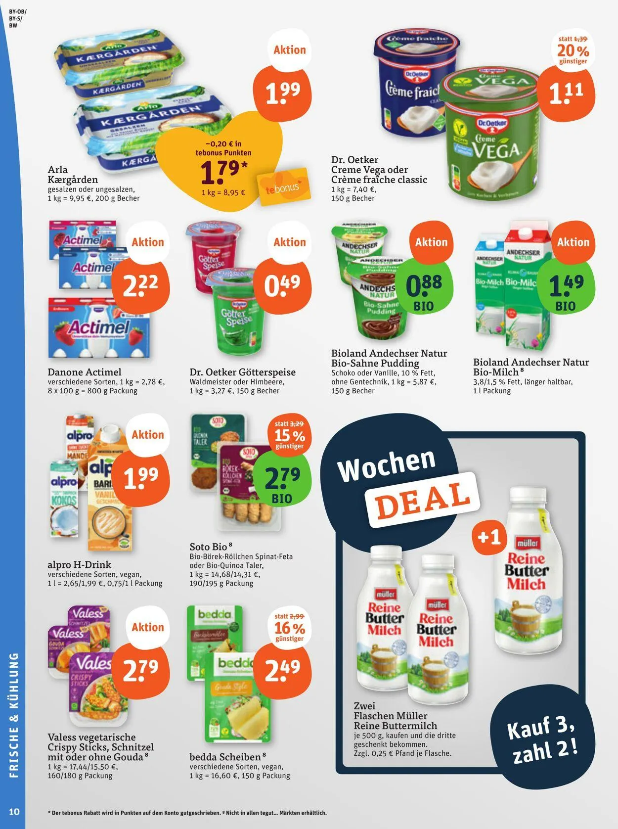 Tegut Aktueller Prospekt von 20. Oktober bis 26. Oktober 2025 - Prospekt seite 12