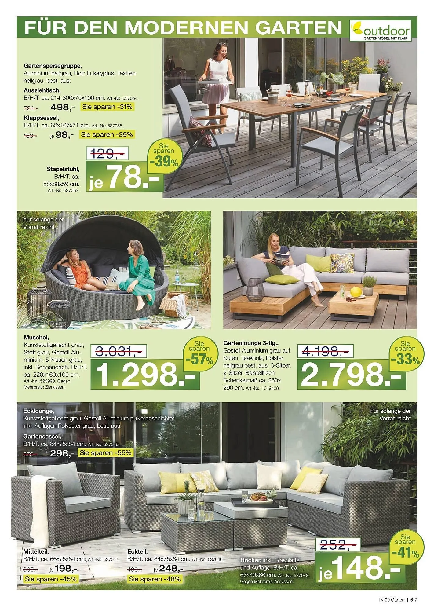 Möbel Inhofer Prospekt von 25. März bis 12. April 2025 - Prospekt seite 7