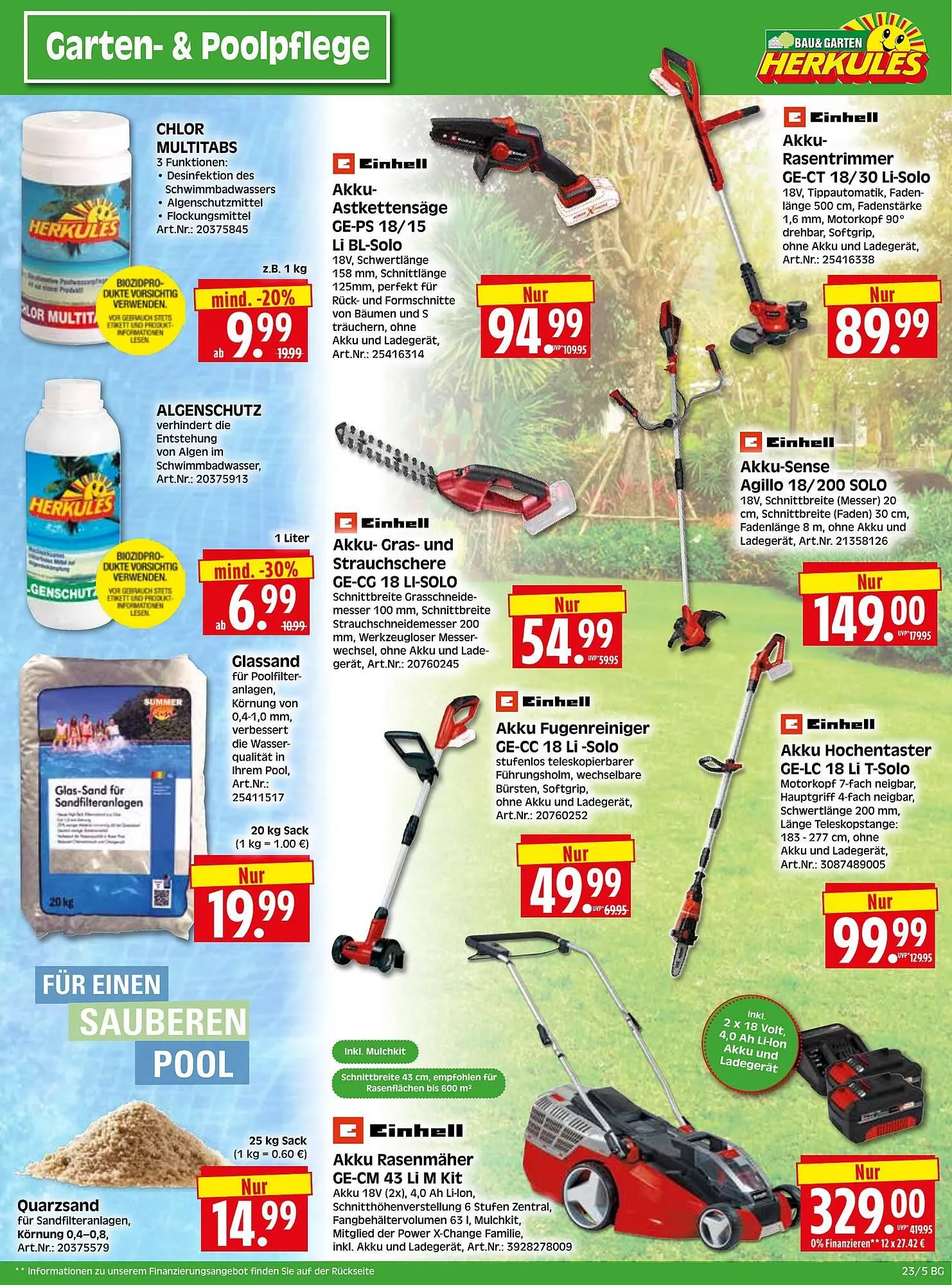 Herkules Baumarkt Prospekt von 2. Juni bis 7. Juni 2025 - Prospekt seite 5