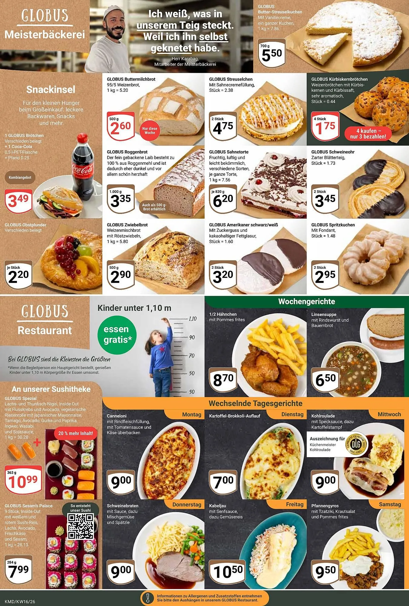Globus Prospekt von 13. April bis 18. April 2026 - Prospekt seite 6