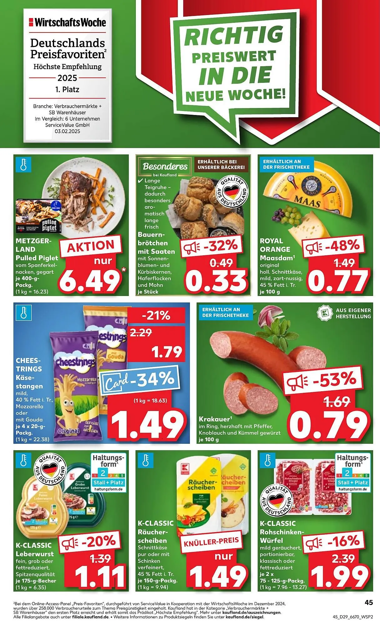 Kaufland Prospekt von 17. Juli bis 23. Juli 2025 - Prospekt seite 45